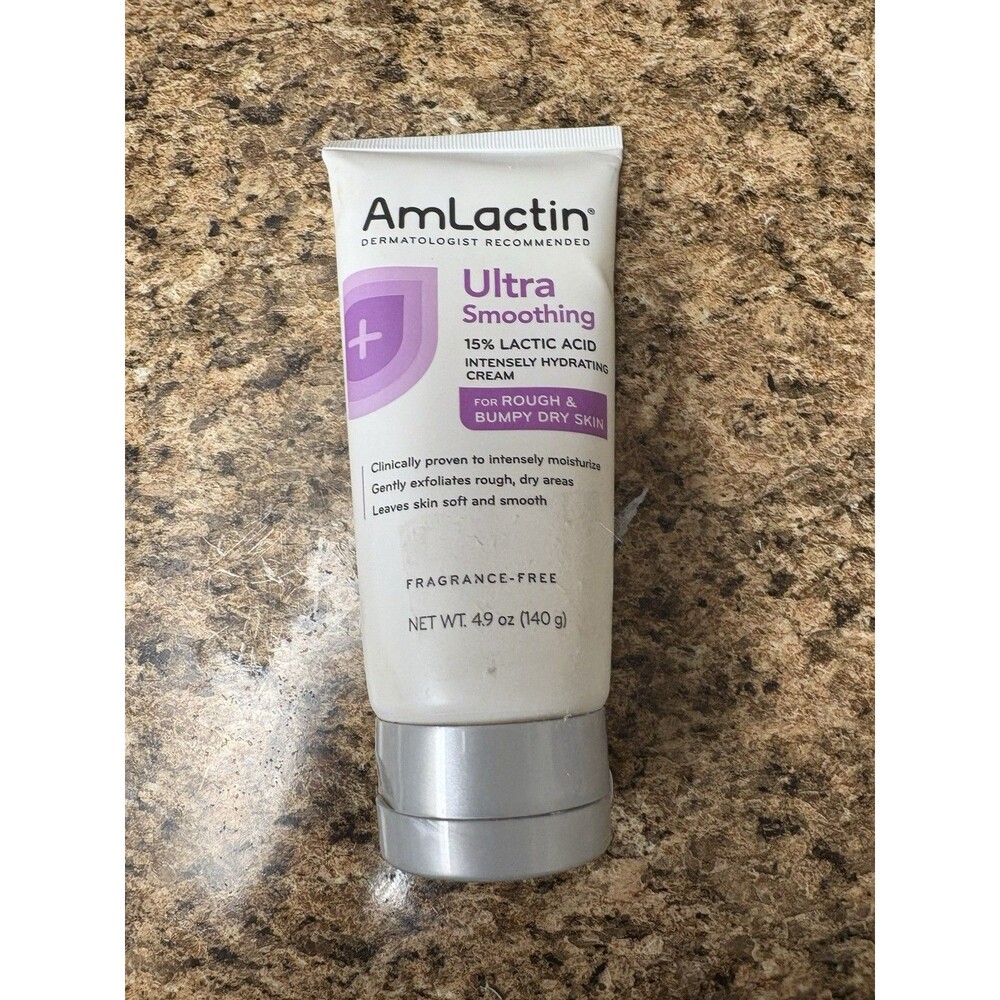 (1)  AmLactin Ultra Smoothing 15% Lactic Acid Intensely Hydrating Cream 4.9 oz.